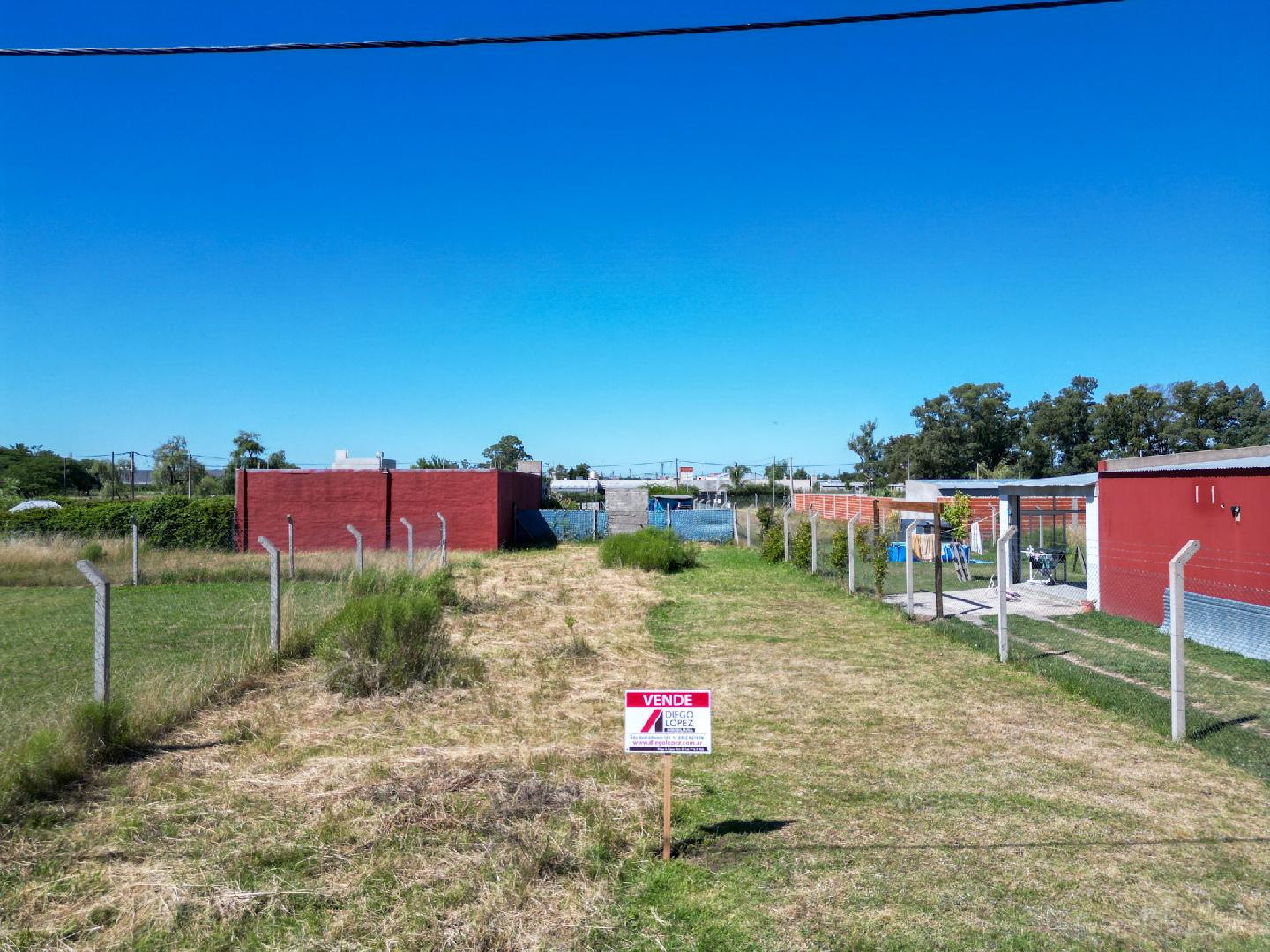 Lote ideal para casa con gran patio