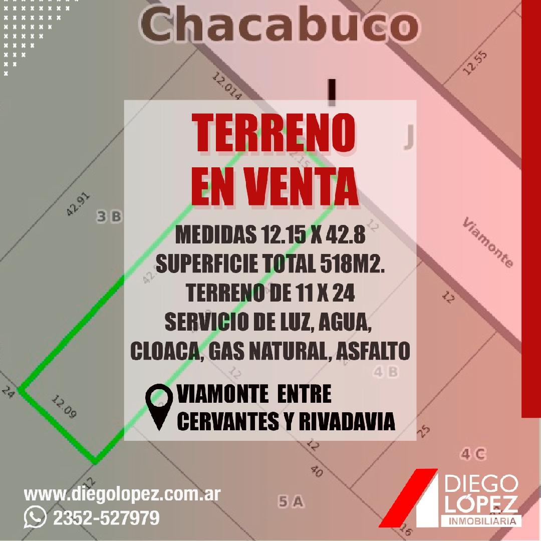 EN VENTA | TERRENO EN CALLE VIAMONTE